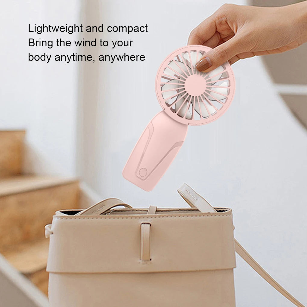 Mini Ventilateur Portable Mycops – Rechargeable USB, Ultra-Silencieux & Compact