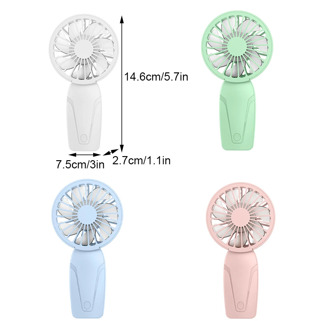 Mini Ventilateur Portable Mycops – Rechargeable USB, Ultra-Silencieux & Compact
